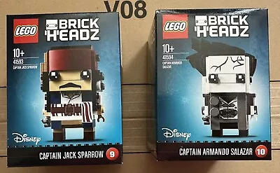 Buy Lego BrickHeadz Captain Armando Salazar (41594) • 1.20£