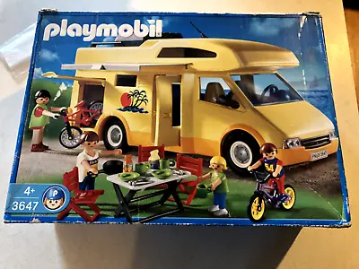 Buy Playmobil 3647 Campervan  Boxed Complete (used Vgc) 3647 • 14.99£