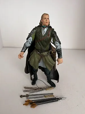 Buy Lord Of The Rings Legolas In Rohan Armor Action Figure Toy Biz Return King Serie • 5.99£