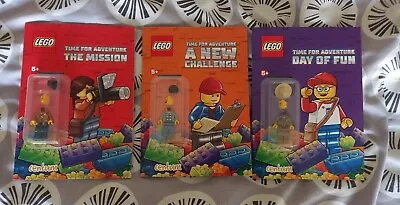 Buy LEGO Time For Adventure 3 ACTIVITY BOOKS MINIFIGURES CHRISTMAS STOCKING FILLERS • 8.50£