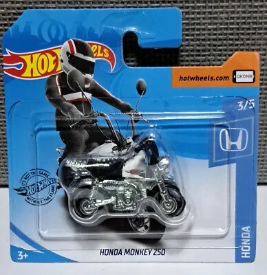 Buy Hot Wheels 2020 #10 Honda Monkey Mini Bike Z50 New Short Card JDM GHF51 M47 Z50M • 7.95£