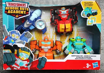 Buy Playskool Heroes Transformers Rescue Bots Academy Rescue Team Pack -Damaged Box • 39.99£