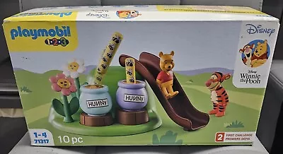 Buy PLAYMOBIL New Disney Infant Winnie The Pooh & Tigger's Bee Garden 71317 Read Des • 25£