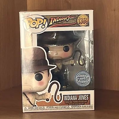 Buy FUNKO POP INDIANA JONES 1369 Whip ( SPECIAL EDITION )  In Stock Now Ltd Ed Indy • 17.95£