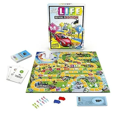 Buy The Game Of Life Rivals Edition Board Game, 2 Player Faster Play New Xmas Toy 8+ • 18.99£