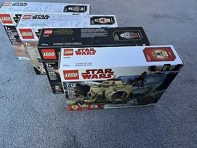 Buy LEGO Star Wars Lot (75208, 75248, 75270, 75271) New & Sealed • 158.44£