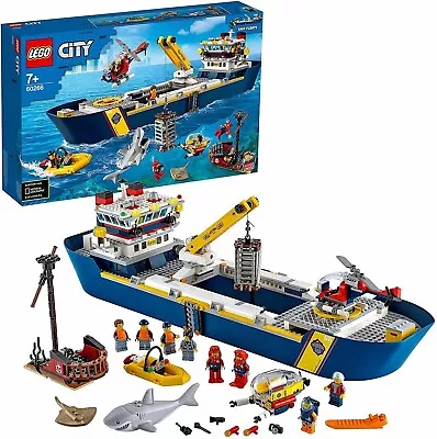 Buy LEGO City Ocean Exploration Ship 60266 Fast Shipping • 179.83£