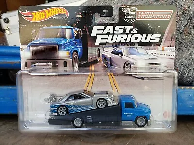 Buy Hot Wheels Team Transport Fast And Furious Nissan Skyline • 30£