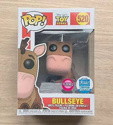 Buy Funko Pop Disney Toy Story Bullseye Flocked #520 (Box Damage) + Free Protector • 19.99£
