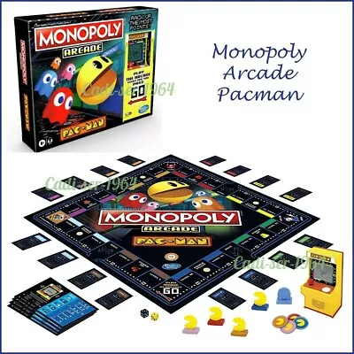 Buy Monopoly Arcade Pac-man Family Board Game Hasbro Games NEW • 24.99£