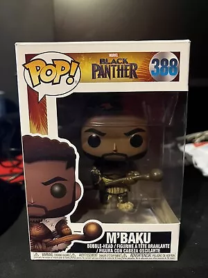 Buy Funko POP! MARVEL: Black Panther M'BAKU #388 • 8£