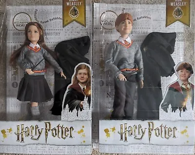 Buy Harry Potter Wizarding World Ron An Ginny Weasley Action Figure Doll Mattel 9.5  • 39.99£