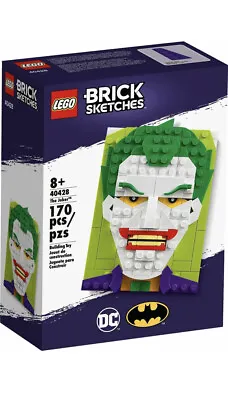 Buy LEGO Brick Sketches: DC BATMAN The Joker (40428) - Brand New And Sealed • 9.99£