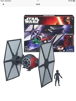 Buy Star Wars Tie Fighter Including Pilot Hasbro Force Awakens BNIB • 29.99£