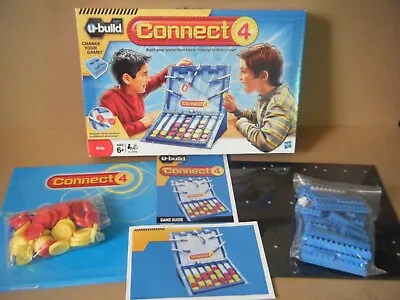 Buy U-build  CONNECT 4  Build The Game, Block & Bump To 4 In A Row. Hasbro 2010. New • 9.99£