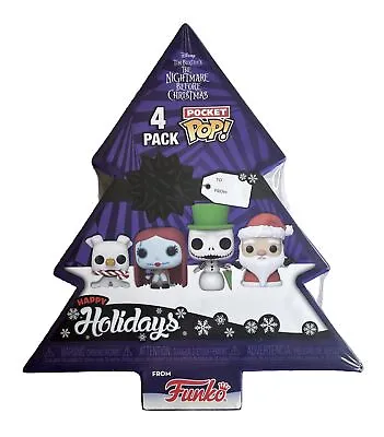 Buy Funko Pocket Pop! Nightmare Before Christmas 4pk Brand New - Free UK Postage • 22.99£
