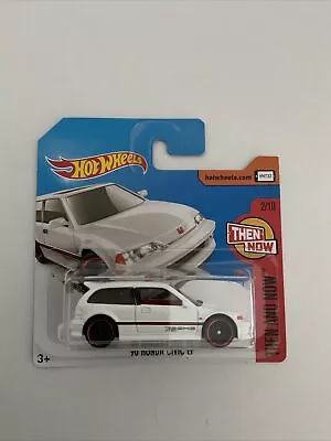 Buy 1990 Hot Wheels Honda Civic EF White Then And Now • 13.99£