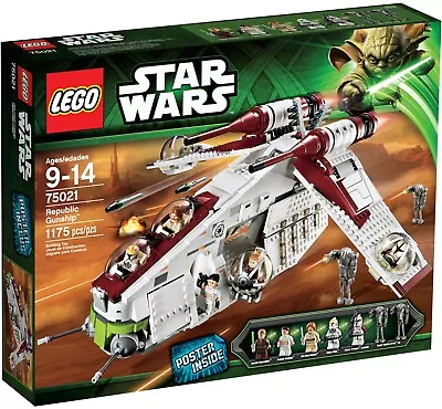 Buy ⭐ LEGO Star Wars 75021 Republic Gunship - New / Sealed • 559£