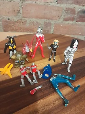 Buy Ultraman Collectable Mini Trading DAMAGED Figures Lot 11 • 2.96£