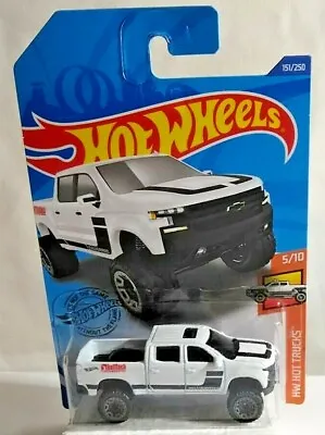 Buy Mattel Hot Wheels Hot Trucks '19 Chevy Silverado Trail Boss Lt Seal Blister Pack • 4.50£