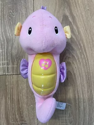 Buy Fisher-Price Soothe And Glow Seahorse Interactive Soft Baby Plush • 0.99£