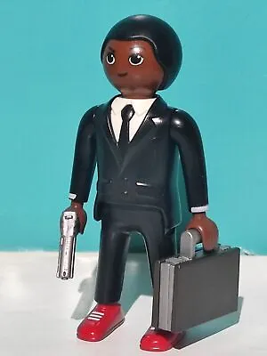 Buy Playmobil Figure Black Secret Agent James Bond 007 Agents Ref 6692 9408 • 6.58£