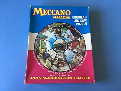 Buy Meccano Magazine - Circular Jigsaw, Waddingtons - 500 Pieces Jigsaw, Unchecked • 12£