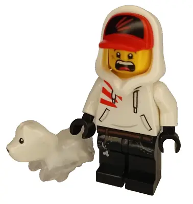 Buy LEGO Hidden Side - Jack Davids 'White Hoodie With Cap And Hood' - (hs009) New. • 3£