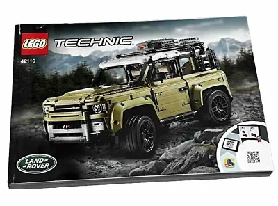 Buy LEGO Technic 42110 Land Rover Defender Instruction Manual Only - No Lego • 18£