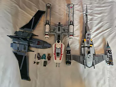 Buy Lego Star Wars Sets Bundle (bad Batch Marauder, Naboo Starfighter, Y Wing • 25£