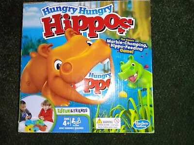 Buy Hungry Hungry Hippos  Kids Family Board Game Ages 4+ Hasbro Gaming98936 Complete • 6.99£