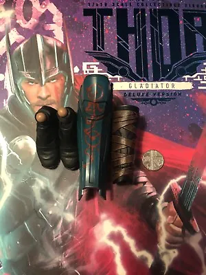 Buy Hot Toys Thor Ragnarok Gladiator MMS445 Boots W/ Leg Armour Loose 1/6th Scale • 34.99£