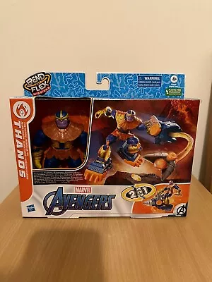 Buy Hasbro Marvel Avengers Bend And Flex Missions Thanos Fire Mission Figure. NEW • 8.97£
