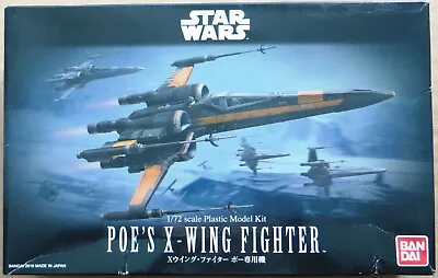 Buy Bandai Poe's T-70 X-Wing Fighter 1/72 Scale Model Kit Star Wars • 38£