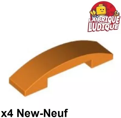 Buy LEGO 4x Slope Curved Gradient Curve Bridge Keystone Arche 4x1 Orange 93273 New • 2.23£