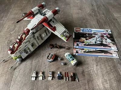 Buy LEGO Star Wars: Republic Attack Gunship (7676) 98% Complete, Some Yellowing • 200£