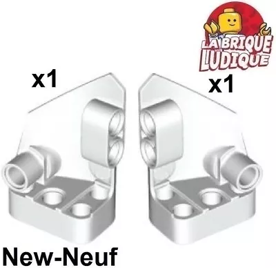 Buy LEGO Technic Pair Panel Fairing #1 + #2 Small White/White 87080 87086 NEW • 1.28£