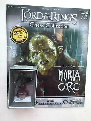 Buy Lord Of The Rings Chess Collection 75 Moria Orc Eaglemoss Figurine + Magazine • 24.99£