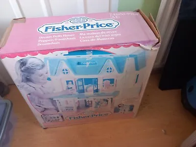 Buy Vintage Fisher Price Loving Family Dream Doll House Inc Family Furniture • 75£
