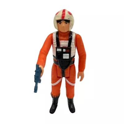 Buy Vintage Star Wars Luke Skywalker X-Wing Pilot Complete Orig Blaster Kenner 127 • 29.99£