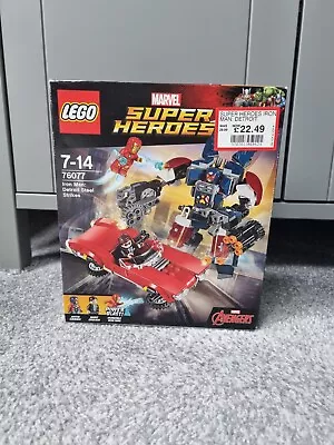 Buy LEGO Marvel Super Heroes: Iron Man: Detroit Steel Strikes (76077) • 30£