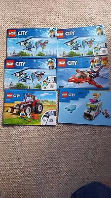 Buy Lego City Instructions X6 • 2.50£