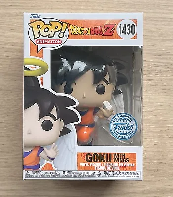 Buy Funko Pop Dragon Ball Z Goku With Wings #1430 (Box Damage) + Free Protector • 17.99£