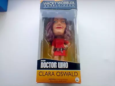 Buy Doctor Who Clara Oswald Funko Wacky Wobbler Bobble Head 7  Figure Boxed • 9.99£