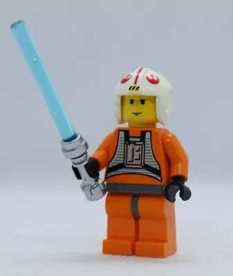 Buy Luke Skywalker Pilot Classic 4483 7130 7140 Lightsaber Star Wars LEGO Minifigure • 11.32£