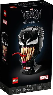 Buy LEGO Super Heroes Venom Mask/ Helmet 76187 Brand New And Sealed • 66£
