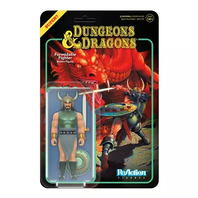Buy Dungeons & Dragons ReAction W2 Formidable Fighter   Figure SUPER7 3.75  • 21.95£