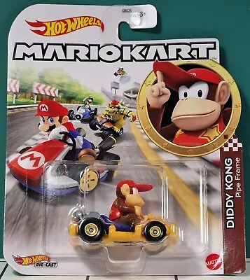 Buy Hot Wheels Mario Kart-diddy Kong Pipe Frame-new-boxed Post • 14.99£