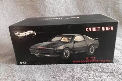 Buy 2000 K Knight Rider KITT Car Vehicle Hot Wheels Elite 1.43 VERY RARE Car • 306.32£