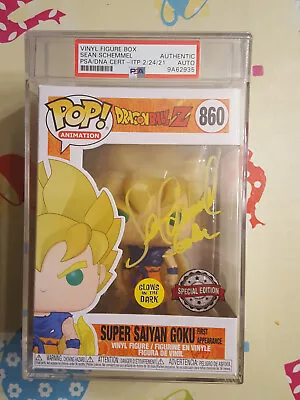 Buy Funko Pop Dragon Ball Z.Super Saiyan Goku 1st Appearance.Encapsule .PSA. Rare • 188.77£